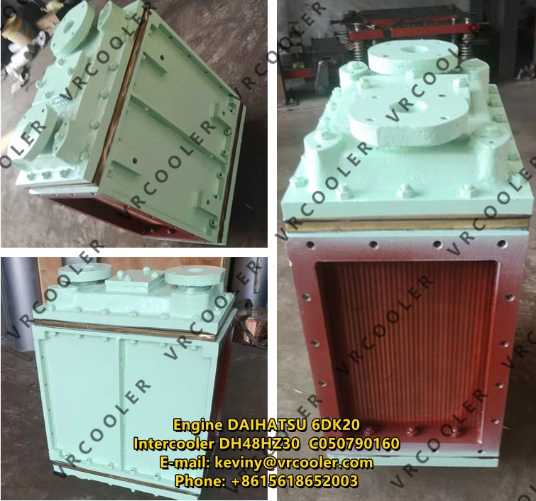 Engine DAIHATSU 6DK20 intercooler