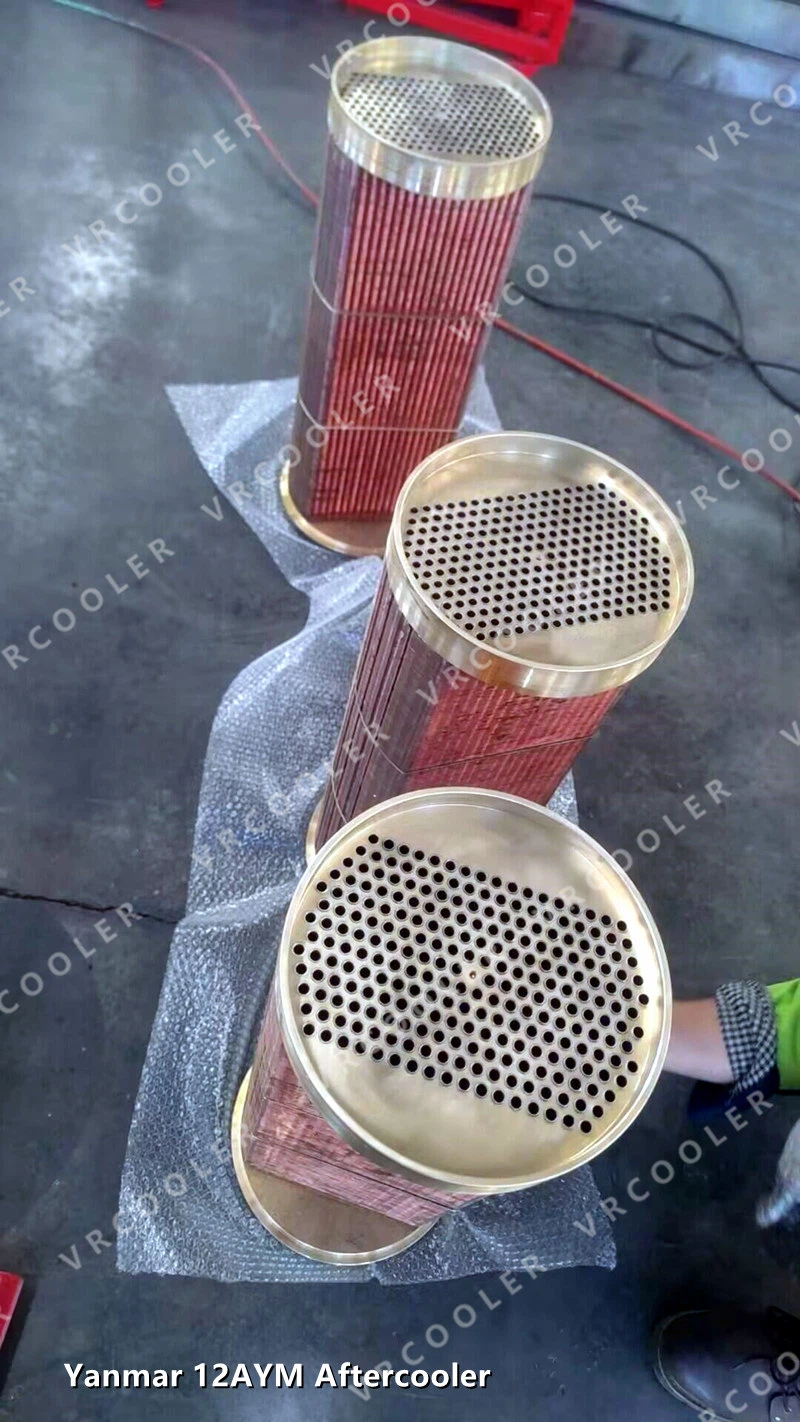Aftercooler Replacement for Yanmar 12AYM Aftercooler Replacement for Yanmar 12AYM