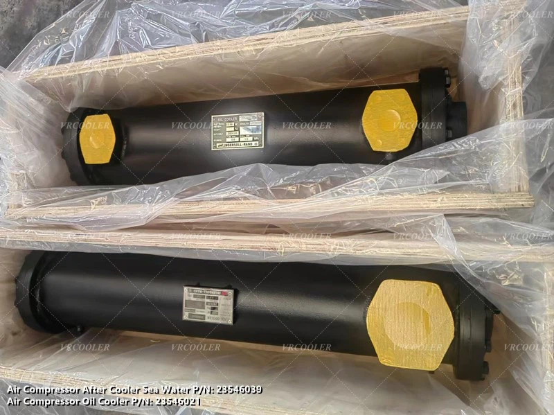Ingersoll Rand Aftercooler Seawater PN 23546039 Oil Cooler PN 23546021 Ingersoll Rand Aftercooler Seawater PN 23546039 Oil Cooler PN 23546021